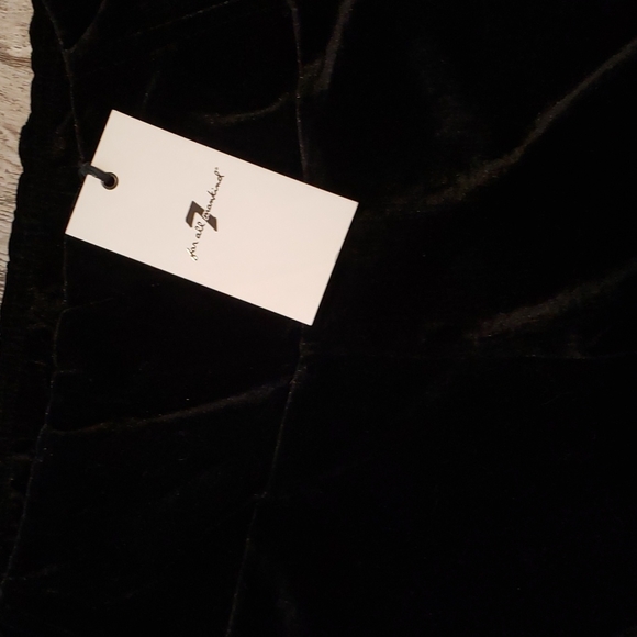 Highwaisted velvet leggings - Picture 2 of 2